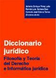 Portada de: DICCIONARIO JURIDICO. FILOSOFIA Y TEORIA DEL DERECHO