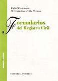 Portada de: FORMULARIOS DE REGISTRO CIVIL 5ºEDICION