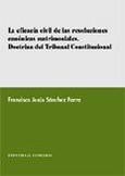 Portada de: LA EFICACIA CIVIL DE LAS RESOLUCIONES CANONICAS MATRIMONIALE