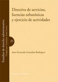 Portada de: DIRECTIVA DE SERVICIOS, LICENCIAS URBANISTICAS Y EJERCICIOS