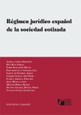 Portada de: REGIMEN JURIDICO ESPAÑOL DE LA SOCIEDAD COTIZADA