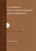 Portada de: LA RESOLUCION DE LOS CONTRATOS BILATERALES