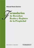 Portada de: FORMULARIOS DE DERECHOS REALES Y REGISTRO DE LA PROPIEDAD