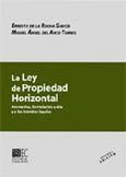 Portada de: LA LEY DE PROPIEDAD HORIZONTAL