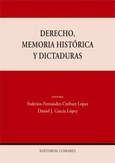 Portada de: DERECHO, MEMORIA HISTORICA Y DICTADURAS