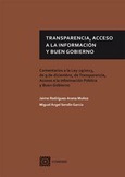 Portada de: TRANSPARENCIA, ACCESO A LA INFORMACION Y BUEN GOBIERNO