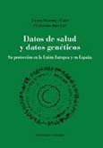 Portada de: DATOS DE SALUD Y DATOS GENETICOS