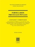 Portada de: FORMULARIOS PROCESALES PENALES