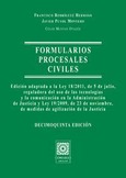 Portada de: FORMULARIOS PROCESALES CIVILES (15 ED.)