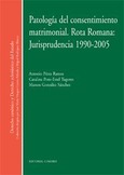 Portada de: PATOLOGIA DEL CONSENTIMIENTO MATRIMONIAL. ROTA ROMANA: